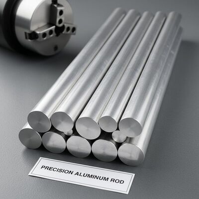 精密固体丸型アルミ棒 ±0.1mm 耐久性 高耐腐蝕性 CNC加工
