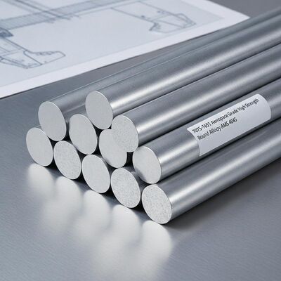 7075-T651 Aerospace Grade High Strength Round Aluminum Bar for Aircraft Structural Parts