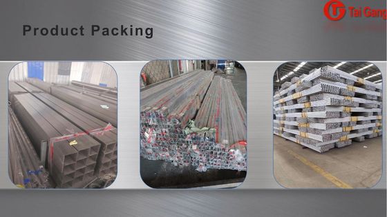 120mm 外径ステンレス鋼角管 カスタマイズ可能で長持ちする耐久性、お客様のカスタマイズニーズに