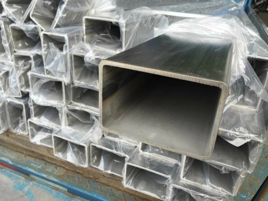 ASTM A312 認証 ステンレス鋼 角パイプ 1mm-150mm 肉厚