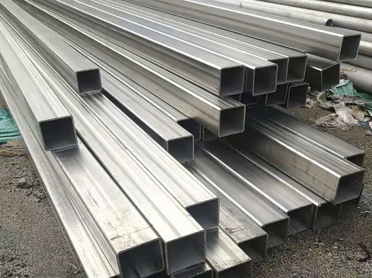ASTM A312 認証 ステンレス鋼 角パイプ 1mm-150mm 肉厚